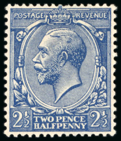 Stamp of Great Britain » King George V » 1912-24 Profile Head Issues 1912 2 1/2d indigo-blue mint