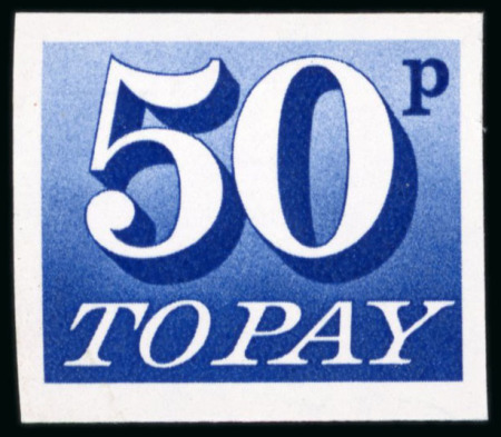 Stamp of Great Britain » Postage Dues GB 1971 Postage Due 50p imprimatur