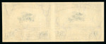 Stamp of South West Africa 1931 Airmail, two imperforate proofs 3d and 10d in horizontal pairs
