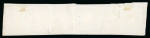 Stamp of Great Britain » 1841 1d Red 1841 1d. red-brown, Pl. 21, KD-KG, horizontal strip