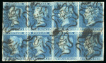 Stamp of Great Britain » 1841 2d Blue 1841 2d. blue,  a fine selection of Maltese cross usages