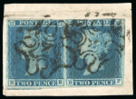 Stamp of Great Britain » 1841 2d Blue 1841 2d. blue,  a fine selection of Maltese cross usages