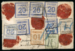 Stamp of Large Lots and Collections All World: 1850-77, small group of 11 classic covers incl. two