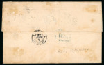 Stamp of Brazil » 1866-83 Dom Pedro » 1866 "Black Beard" Issue 1866, 100r green, type IV, die III, on coloured paper,