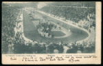Stamp of Olympics » 1906 Athens 1906 Athens, pair of picture postcards with one sent by Fernand Gonder, French pole vaulter who won gold