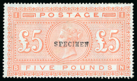 Stamp of Large Lots and Collections 1840-1980, Mint & used collection on stockpages incl. used QV high values, £5 orange specimen, etc.