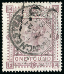 Stamp of Large Lots and Collections 1840-1980, Mint & used collection on stockpages incl. used QV high values, £5 orange specimen, etc.