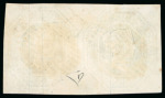 Stamp of Great Britain » 1847-54 Embossed 1854 1/- green (Die WW2) horizontal pair, large margins