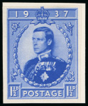 Stamp of Great Britain » King Edward VIII 1936 (Sept.) 1 1/2d. Coronation essays. Set of four
