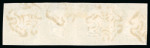 Stamp of Great Britain » 1840 2d Blue (ordered by plate number) 1840 2d. deep blue,  Pl. 2, LE-LH strip of four, good