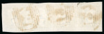 Stamp of Great Britain » 1840 2d Blue (ordered by plate number) 1840 2d. blue,  Pl. 1, MA-MD horizontal strip of four,