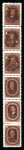 Stamp of Germany » German WWII Occupation Issues » German Occupation WW II Laibach 1945, Eminent Slovenians, the unissued set in a vertical