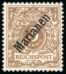 Stamp of Germany » German Colonies » Mariana Islands 1899, 3 pf mint