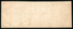 Stamp of Brazil » 1866-83 Dom Pedro » 1866 "Black Beard" Issue 1866, 500r orange, plate colour proofs on definitive paper in clock of 14