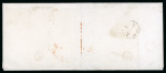 Stamp of Great Britain » 1840 1d Black and 1d Red plates 1a to 11 1840 1d. black, pl. 6, RC- RF horizontal strip of four,