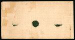 Stamp of Brazil » 1866-83 Dom Pedro » 1866 "Black Beard" Issue 1866, 500r orange, 1876 100r & 200r on large registered internal cover