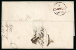 Stamp of Venezuela » Maritime Postal History 1818 (24 October) letter from La Guira to London