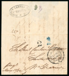 Stamp of Venezuela » Maritime Postal History 1832 (March 10), letter Caracas-Colombia
