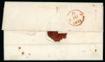 Stamp of Colonies françaises » Tahiti 1829, Lettre de Bora-Bora pour Londres, envoyée par