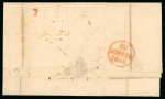 Stamp of Venezuela » Maritime Postal History 1845 (Sept 18) letter La Guaira to London