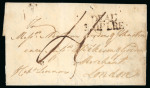 Stamp of St. Kitts-Nevis 1777 (Nov 3) Entire from St. Kitts to London
