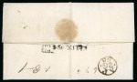 Stamp of St. Kitts-Nevis 1790 (Mar 8) entire from St. Kitts to London