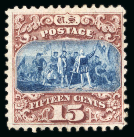 Stamp of United States 1869 Pictorials 15c type II mint