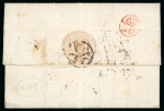 Stamp of Grenada 1783 (Jul 5) entire sent during the French Occupation to Scotland