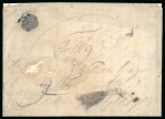 Stamp of Barbados 1732 (Sep 7) entire from Barbados to Scotland, endorsed "p Capt. Nisbett"