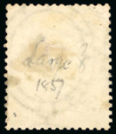 Stamp of St. Vincent 1858-60 GB 4d rose and 6d lilac with good strikes of the "A10" numeral