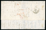 Stamp of Great Britain » British Post Offices Abroad Danish West Indies: 1875 (Aug 28) wrapper from St. Thomas to Italy with 4d vermilion & 1s green
