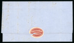 Stamp of Great Britain » British Post Offices Abroad Danish West Indies: 1872 (Nov 16) entire from Caracas to the USA