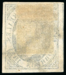 Stamp of Spain Spain - 1851 2r blue error of colour, a group of four