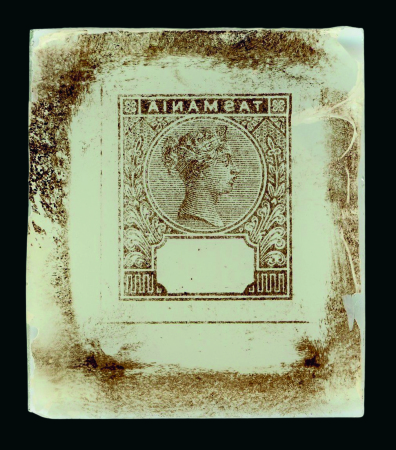 Stamp of Australia » Tasmania Australian States, Tasmania - 1892 £1, the unique