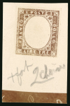 Stamp of Italian States » Sardinia Italian States, Sardinia - 1861 3 lire, group of five items