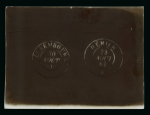 Stamp of Luxembourg Luxembourg - 1859-60, assembly comprising 13 cancellation items