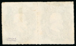 Stamp of Brazil » 1866-83 Dom Pedro » 1876 Roulette "Black Beard" Issue 1876, 200r black, two pairs unused, of which one rarely