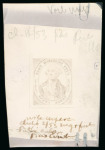 Stamp of United States » Postmasters' Provisionals USA - New York City - 1842 City Despatch Post 3c, trio of clichés on celluloid