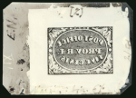 Stamp of United States » Postmasters' Provisionals USA - Providence - 1846 Postmaster's Provisional, two clichés on film