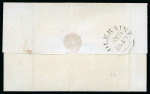 Stamp of Great Britain » 1840 1d Black and 1d Red plates 1a to 11 1840 (Sep 5) wrapper from Coleraine to Ballymoney (Ireland) with 1840 1d intense black pl.1b BG