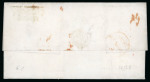 Stamp of Great Britain » 1840 1d Black and 1d Red plates 1a to 11 1840 (Oct 27) wrapper from Wincanton to Bradford with 1840 1d black pl.8