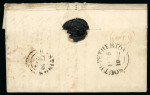 Stamp of Great Britain » 1840 1d Black and 1d Red plates 1a to 11 1842 (Feb 15) entire letter from South Petherton to