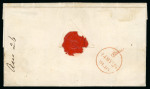 Stamp of Great Britain » 1840 1d Black and 1d Red plates 1a to 11 1840 (May 24 used on the 3rd Sunday) entire letter