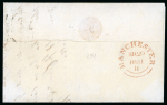 Stamp of Great Britain » 1840 1d Black and 1d Red plates 1a to 11 1841 (Mar. 20) entire letter ex the Horrocks miller