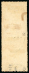 Stamp of Brazil » 1866-83 Dom Pedro » 1876 Roulette "Black Beard" Issue 1876, 500r orange, vertical pair, used with "Registrado"