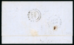Stamp of Venezuela » Maritime Postal History » Incoming Mail 1856 (July 28) Letter sent from Puerto Rico to Carupano,