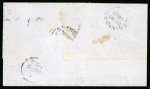 Stamp of Venezuela » Maritime Postal History » Incoming Mail 1855 (Nov 25) Wrapper sent from Trinidad to Caracas