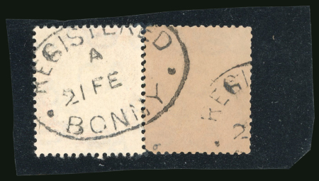 Stamp of Nigerias » Southern Nigeria Southern Nigeria - 1903 £1 & 1906 £1, group of 17