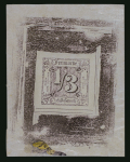 Stamp of German States » Thurn and Taxis German States, Thurn and Taxis - 1851-52 1/3sgr, the assembly of 14 items