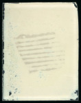 Stamp of India India - 1854, barred lozenge used on litho 4 annas,